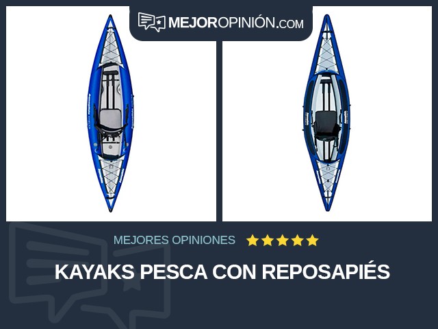 Kayaks Pesca Con reposapiés