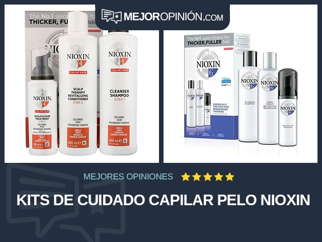 Kits de cuidado capilar Pelo NIOXIN