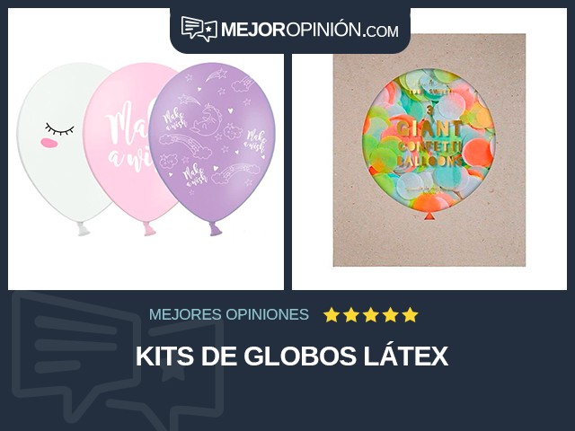 Kits de globos Látex