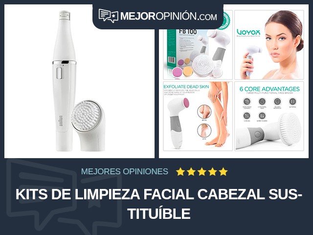 Kits de limpieza facial Cabezal sustituíble