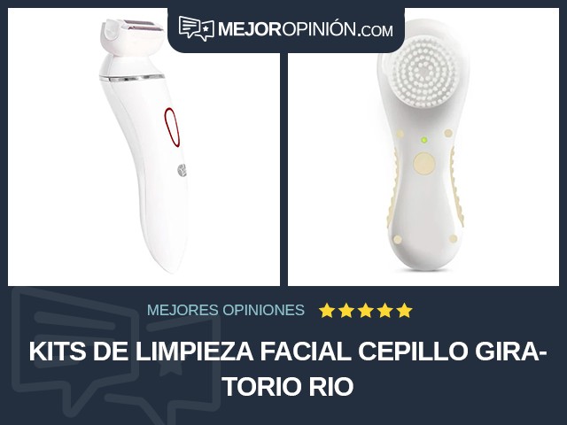 Kits de limpieza facial Cepillo giratorio Rio