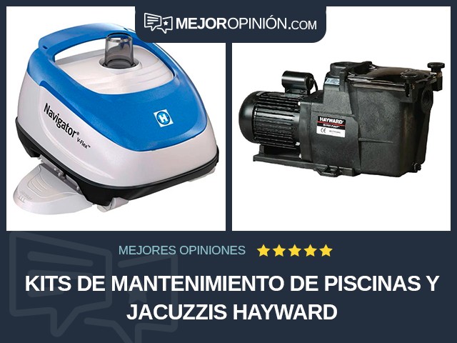 Kits de mantenimiento de piscinas y jacuzzis Hayward