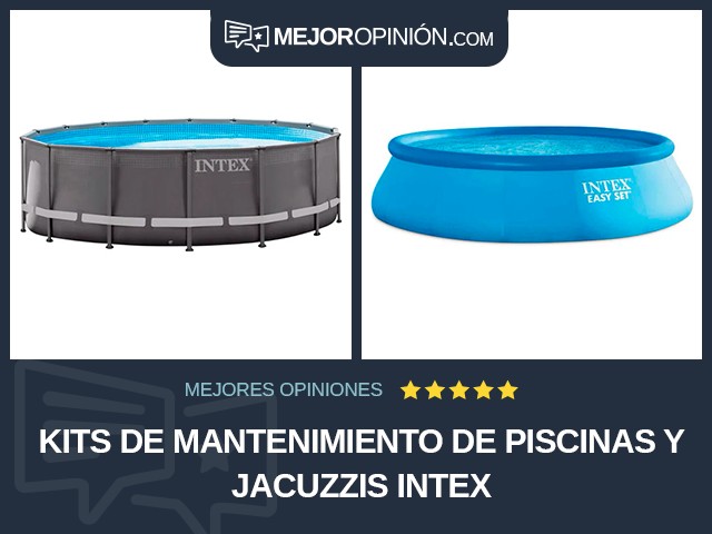 Kits de mantenimiento de piscinas y jacuzzis Intex