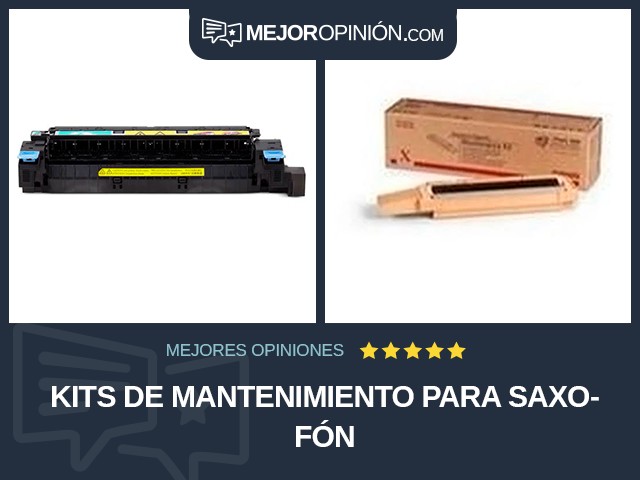 Kits de mantenimiento para saxofón