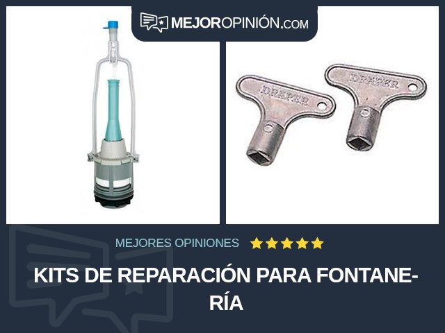 Kits de reparación para fontanería