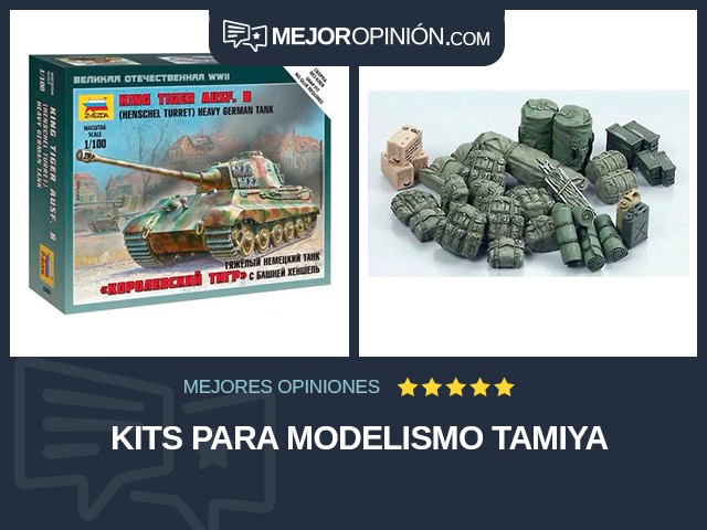 Kits para modelismo Tamiya