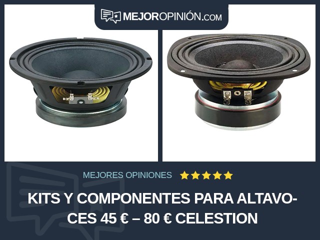 Kits y componentes para altavoces 45 € – 80 € Celestion