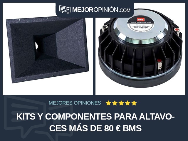 Kits y componentes para altavoces Más de 80 € BMS