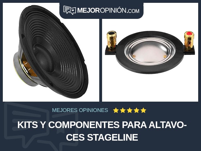 Kits y componentes para altavoces Stageline