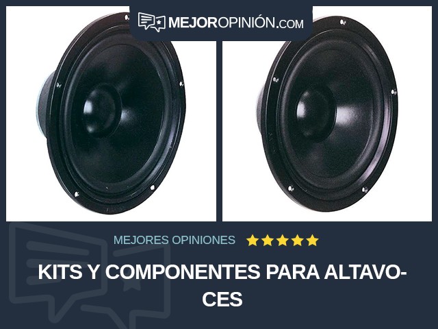 Kits y componentes para altavoces