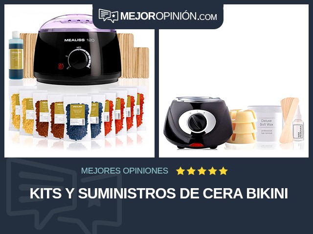 Kits y suministros de cera Bikini