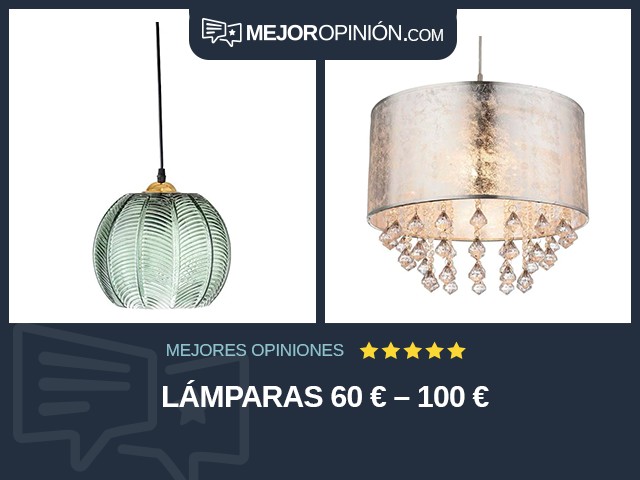 Lámparas 60 € – 100 €