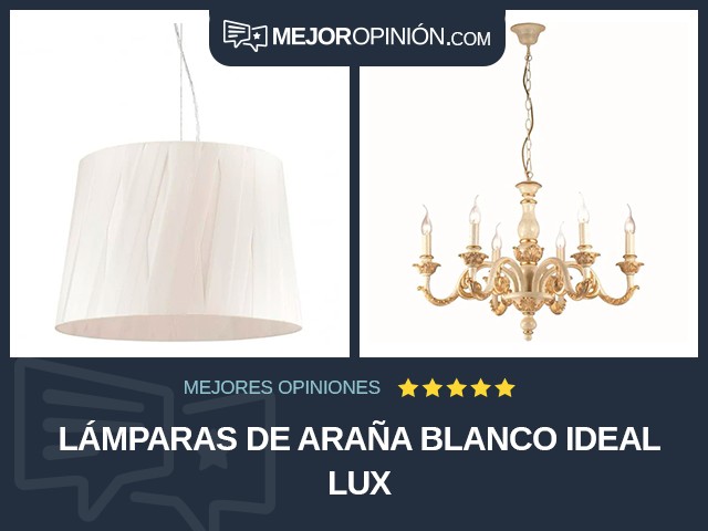 Lámparas de araña Blanco Ideal Lux