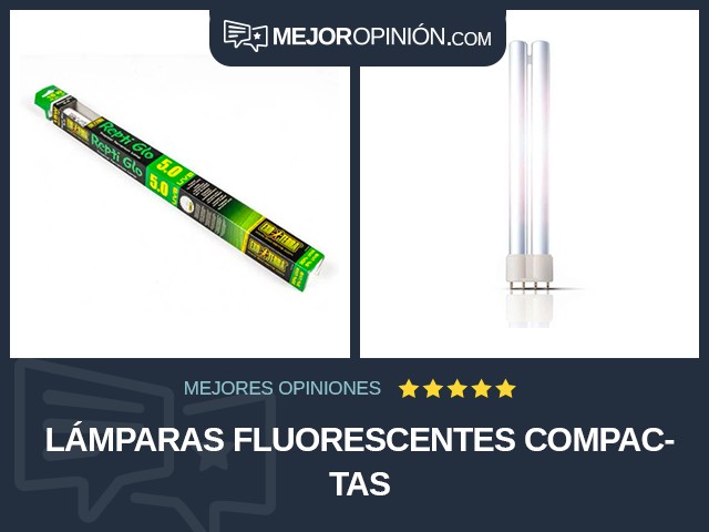 Lámparas fluorescentes compactas