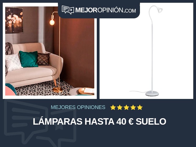 Lámparas Hasta 40 € Suelo