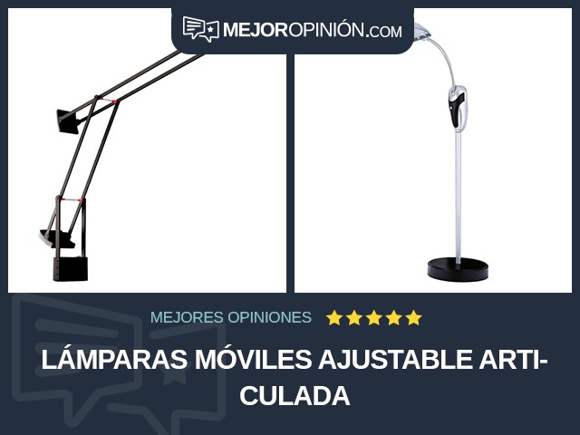 Lámparas móviles Ajustable Articulada