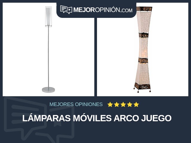 Lámparas móviles Arco Juego