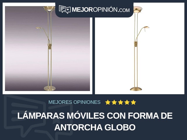 Lámparas móviles Con forma de antorcha Globo