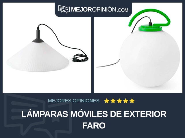 Lámparas móviles De exterior Faro