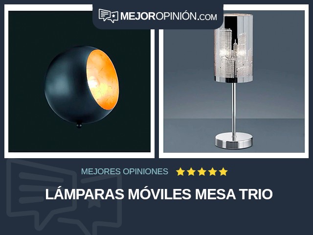 Lámparas móviles Mesa TRIO