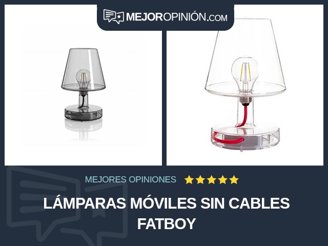 Lámparas móviles Sin cables Fatboy