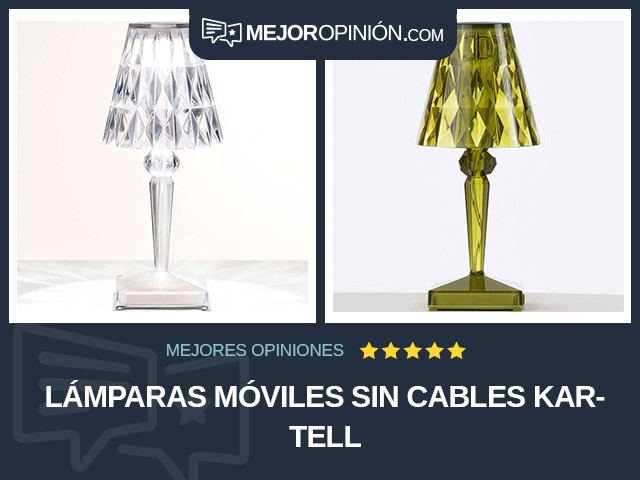 Lámparas móviles Sin cables Kartell