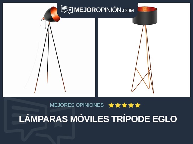 Lámparas móviles Trípode EGLO