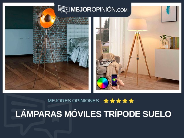 Lámparas móviles Trípode Suelo