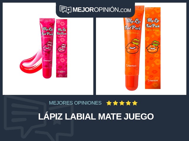 Lápiz labial Mate Juego