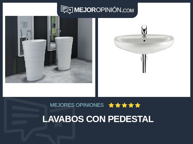 Lavabos Con pedestal