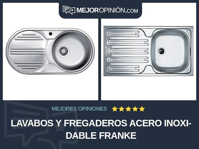 Lavabos y fregaderos Acero inoxidable Franke