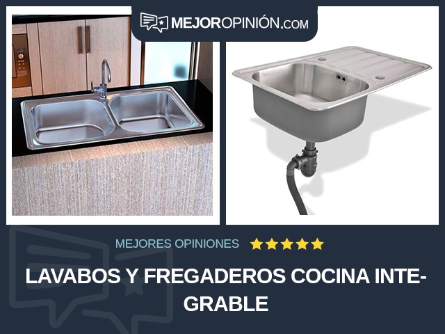 Lavabos y fregaderos Cocina Integrable