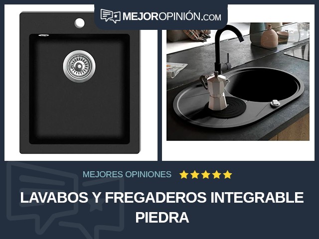 Lavabos y fregaderos Integrable Piedra