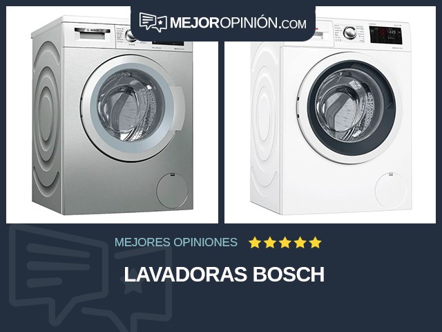 Lavadoras Bosch