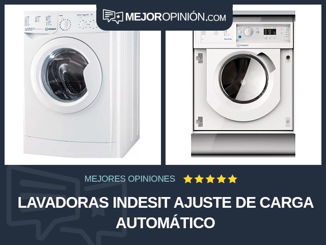 Lavadoras Indesit Ajuste de carga automático