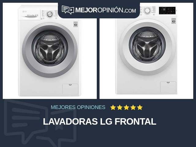 Lavadoras LG Frontal