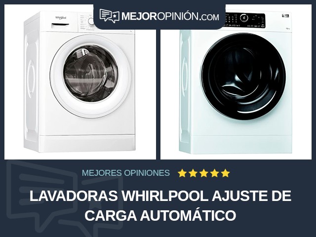 Lavadoras Whirlpool Ajuste de carga automático