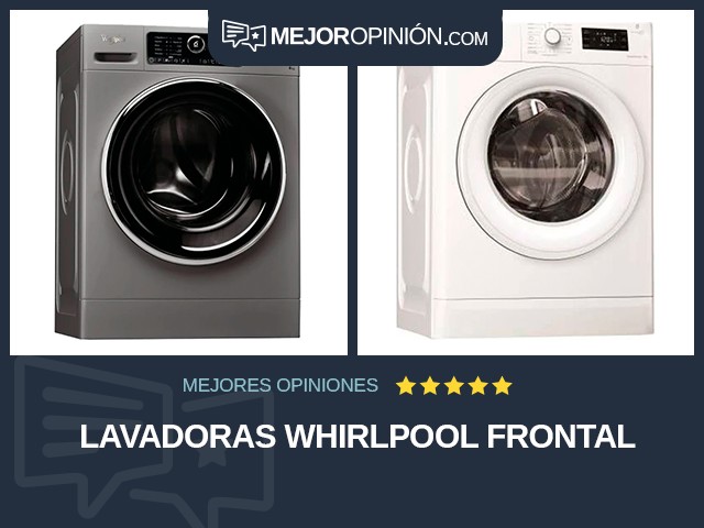 Lavadoras Whirlpool Frontal