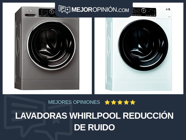 Lavadoras Whirlpool Reducción de ruido