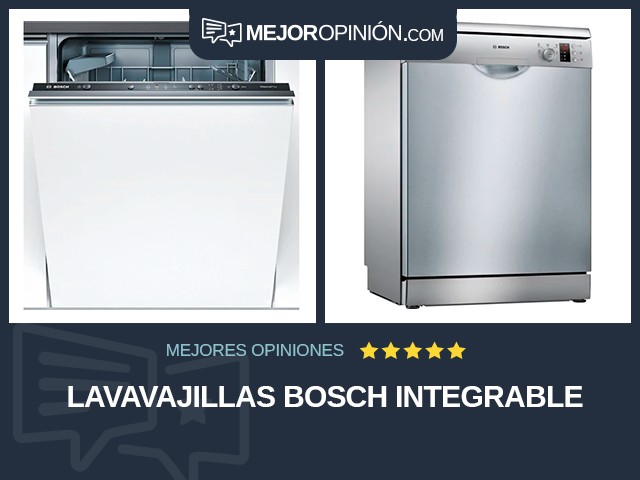 Lavavajillas Bosch Integrable