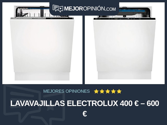 Lavavajillas Electrolux 400 € – 600 €