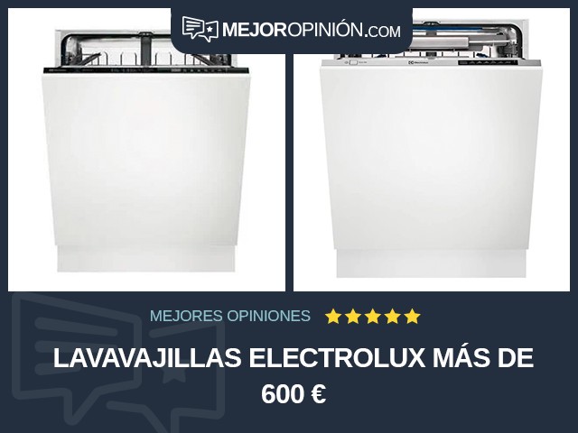 Lavavajillas Electrolux Más de 600 €