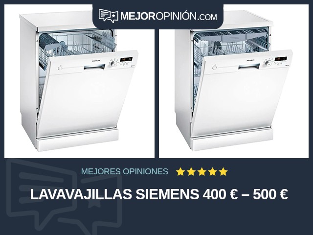 Lavavajillas Siemens 400 € – 500 €