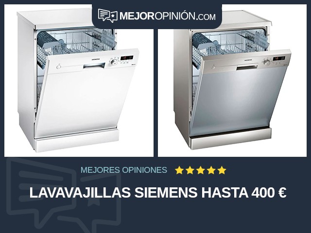 Lavavajillas Siemens Hasta 400 €