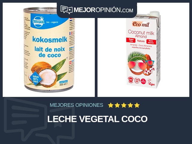 Leche vegetal Coco