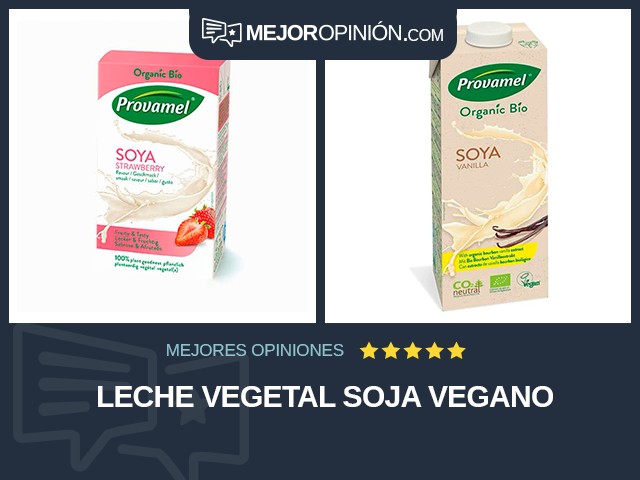 Leche vegetal Soja Vegano