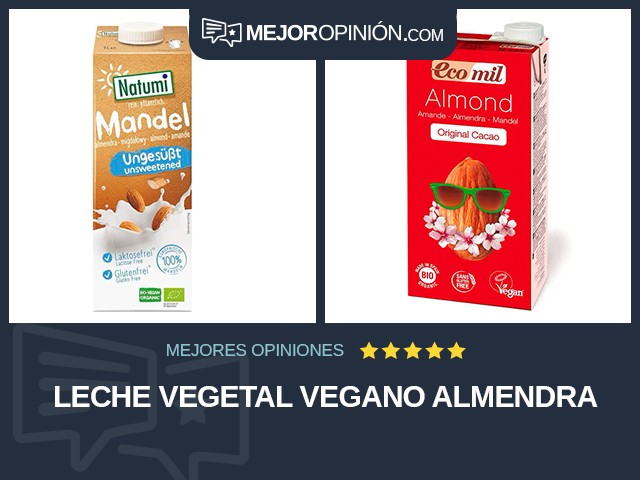 Leche vegetal Vegano Almendra