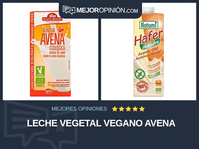 Leche vegetal Vegano Avena