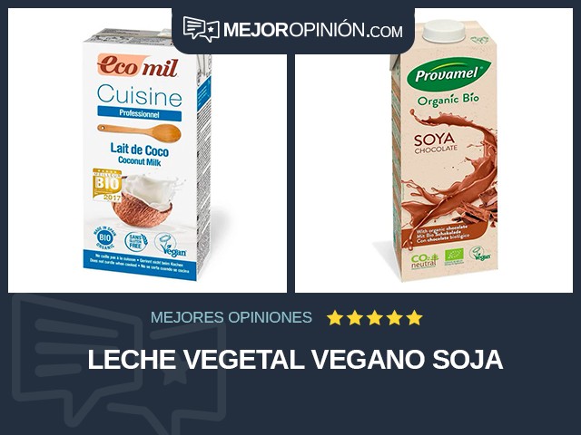 Leche vegetal Vegano Soja