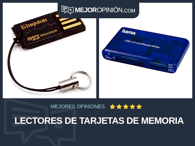 Lectores de tarjetas de memoria